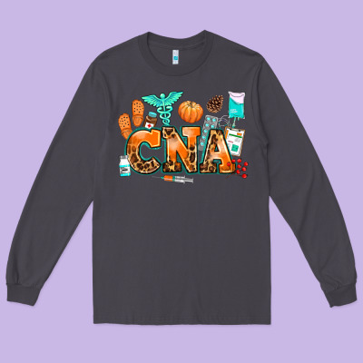 Cna Long Sleeve Tee Designed By Adodesignshop