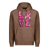 Chestnut Breast Cancer love Premium Hoodie - NancyCooperArtShop