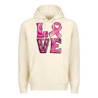 Sandshell Breast Cancer love Premium Hoodie - NancyCooperArtShop