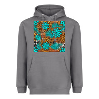 Storm leopard gemstone seamless pattern Heavyweight Hoodie - BundleAndBundleShop