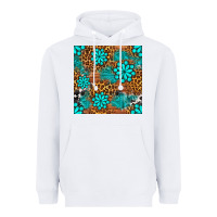White leopard gemstone seamless pattern Heavyweight Hoodie - BundleAndBundleShop