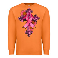 Carrot breast cancer cross Premium Sweatshirt - AdoDesignShop