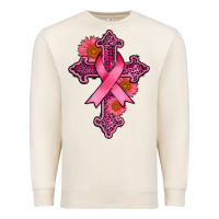 Sandshell breast cancer cross Premium Sweatshirt - AdoDesignShop