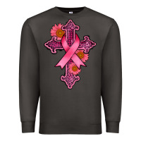 Smoke breast cancer cross Premium Sweatshirt - AdoDesignShop