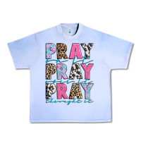 Grape Ice pray on it pray over it pray throught it Urban Heavy Tee - texasbilliewilder