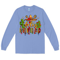 Colony Blue feliz navidad Long Sleeve Tee - Zillion Design Studio