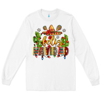 White feliz navidad Long Sleeve Tee - Zillion Design Studio