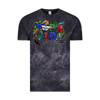 Cloud Black pura vida costa rica rana Vintage Tee - RanaPortraitStore