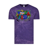 Cloud Purple pura vida costa rica rana Vintage Tee - RanaPortraitStore
