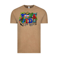 Vintage Coffee pura vida costa rica rana Vintage Tee - RanaPortraitStore