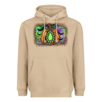 Mushroom halloween gemstone background Heavyweight Hoodie - JahusDesignShop