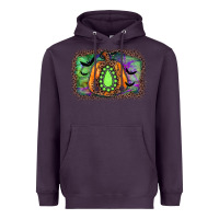 Plum halloween gemstone background Heavyweight Hoodie - JahusDesignShop