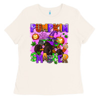 Bone pumpkin smasher Ladies Tee - AdoDesignShop