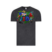 Vintage Black pura vida costa rica Vintage Tee - RanaPortraitStore