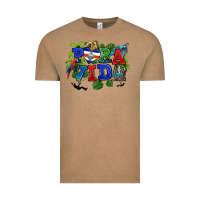 Vintage Coffee pura vida costa rica Vintage Tee - RanaPortraitStore