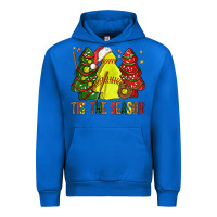 Cobalt tis' the season softball christmas cakes bbs Urban Hoodie - BundleAndBundleShop
