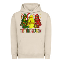 Pigment French Oak tis' the season softball christmas cakes bbs Urban Hoodie - BundleAndBundleShop