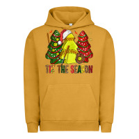 Pigment Peanut Butter tis' the season softball christmas cakes bbs Urban Hoodie - BundleAndBundleShop