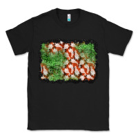Black halloween ghost background Classic Tee - BundleAndBundleShop