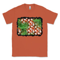 Copper halloween ghost background Classic Tee - BundleAndBundleShop