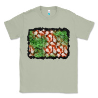 Matcha halloween ghost background Classic Tee - BundleAndBundleShop