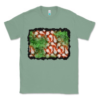 Sage halloween ghost background Classic Tee - BundleAndBundleShop