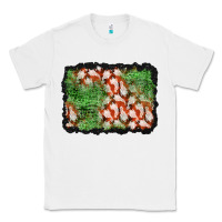 White halloween ghost background Classic Tee - BundleAndBundleShop