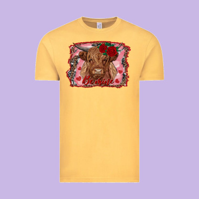 Vintage Tee be mine cow