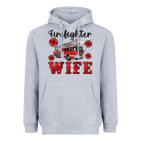 Heather Grey firefighter wife Heavyweight Hoodie - Artiststas