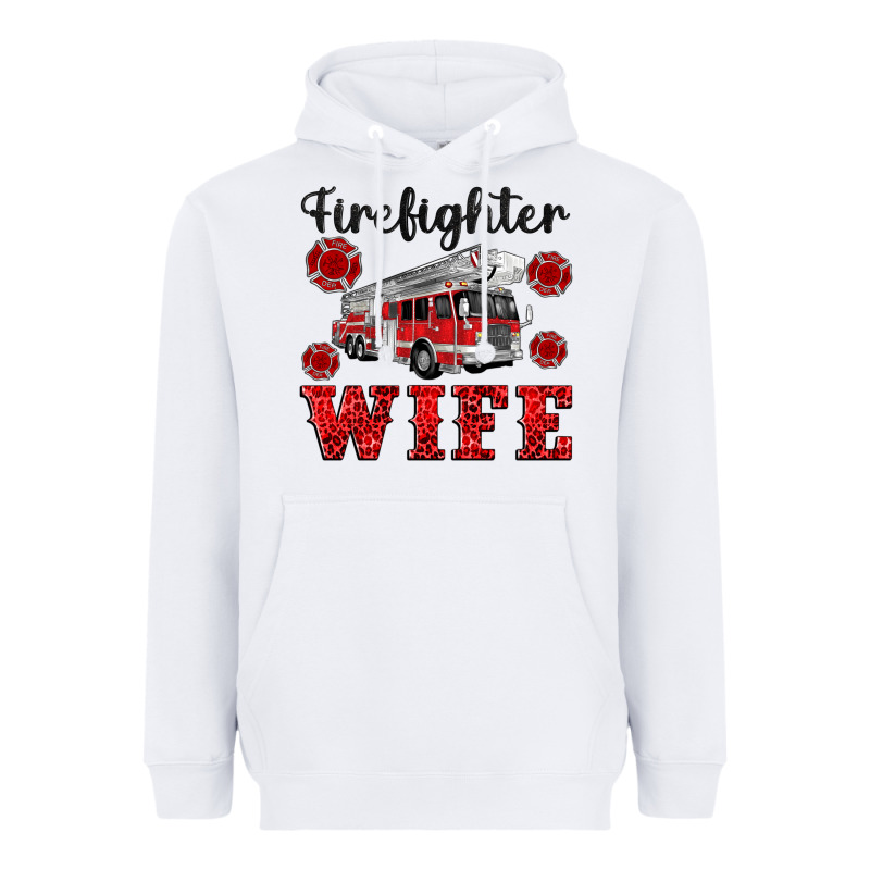 Firefighter Wife Heavyweight Hoodie by Artiststas | Teevron