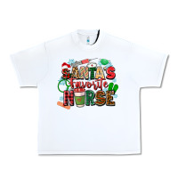 White santa's favorite nurse Urban Heavy Tee - Zillion Design Studio