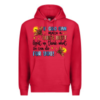 Cardinal if god can make a bug's butt light up Premium Hoodie - MaliasSmallBusiness