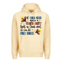 Pina Colada if god can make a bug's butt light up Premium Hoodie - MaliasSmallBusiness