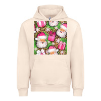 Sandshell christmas santa claus and gift box seamless pattern bbs Urban Hoodie - BundleAndBundleShop