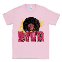 Bubblegum Pink Diva juneteenth Classic Tee - Zillion Design Studio
