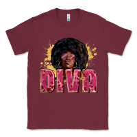 Burgundy Diva juneteenth Classic Tee - Zillion Design Studio