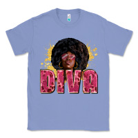 Colony Blue Diva juneteenth Classic Tee - Zillion Design Studio
