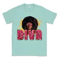 Seafoam Diva juneteenth Classic Tee - Zillion Design Studio