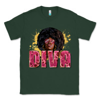 Sports Green Diva juneteenth Classic Tee - Zillion Design Studio