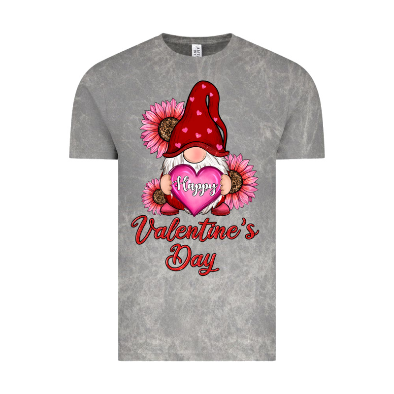 Happy Valentines Day Gnomes With Sunflower Vintage Tee by RanaPortraitStore | Teevron