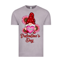 Vintage Zinc happy valentines day gnomes with sunflower Vintage Tee - RanaPortraitStore