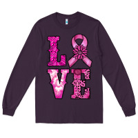 Plum cancer love Long Sleeve Tee - RanaPortraitStore