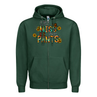 Sports Green little mıss sassy pants Zipper Hoodie - CowhideDigitalArt