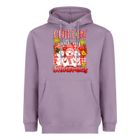 Lavender chillin  with my red snowmies Heavyweight Hoodie - AdoDesignShop