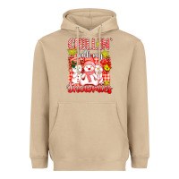 Mushroom chillin  with my red snowmies Heavyweight Hoodie - AdoDesignShop