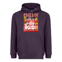 Plum chillin  with my red snowmies Heavyweight Hoodie - AdoDesignShop