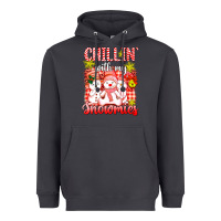 Smoke chillin  with my red snowmies Heavyweight Hoodie - AdoDesignShop