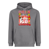 Storm chillin  with my red snowmies Heavyweight Hoodie - AdoDesignShop