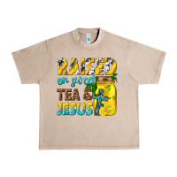 French Oak raised on sweet tea and jesus Urban Heavy Tee - texasbilliewilder