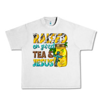 Lunar Rock raised on sweet tea and jesus Urban Heavy Tee - texasbilliewilder